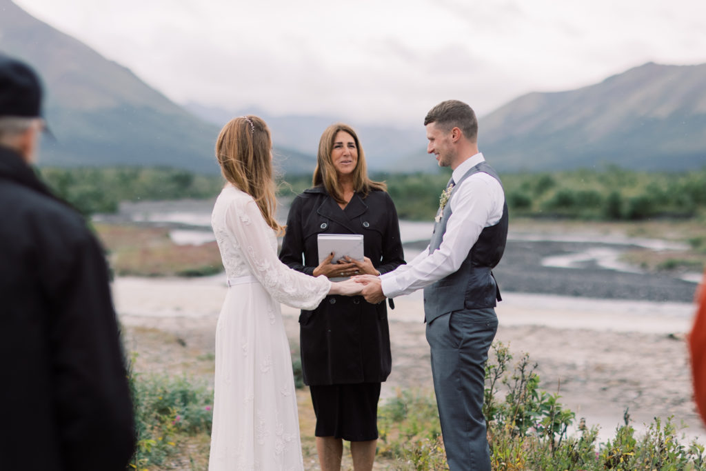 Denali National Park Micro Wedding with officiant