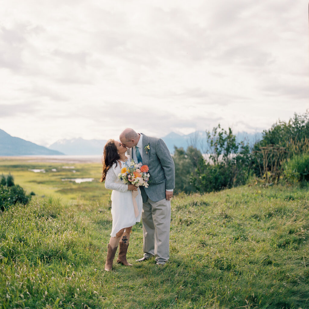 Anchorage Micro Wedding at Carr-Gottstein Park